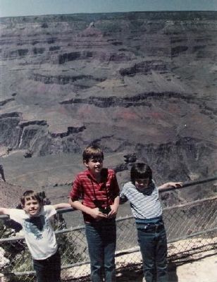 <b>Matt, Scott & Angela at the Grand Canyon</b>